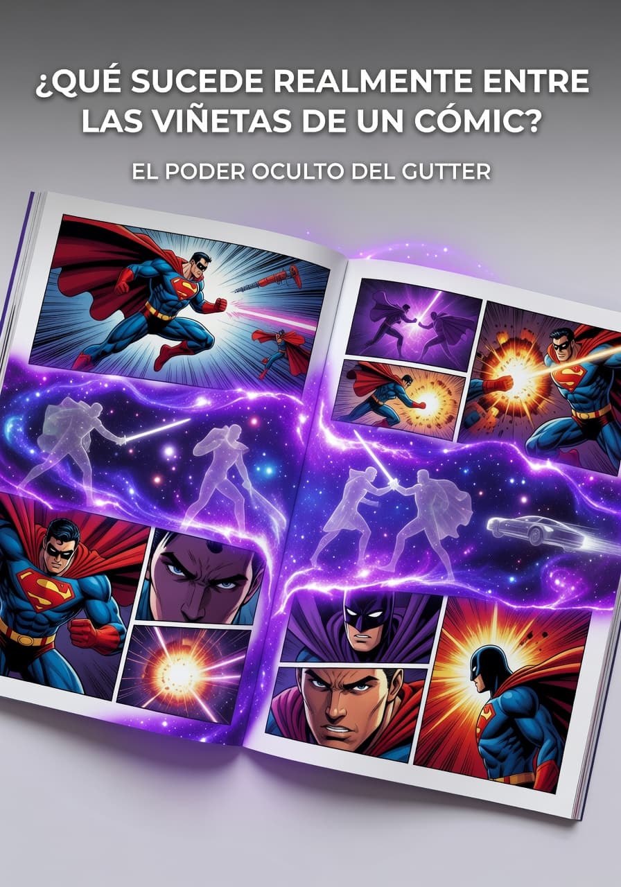 El Poder del Gutter: Domina el Arte Invisible del Cómic