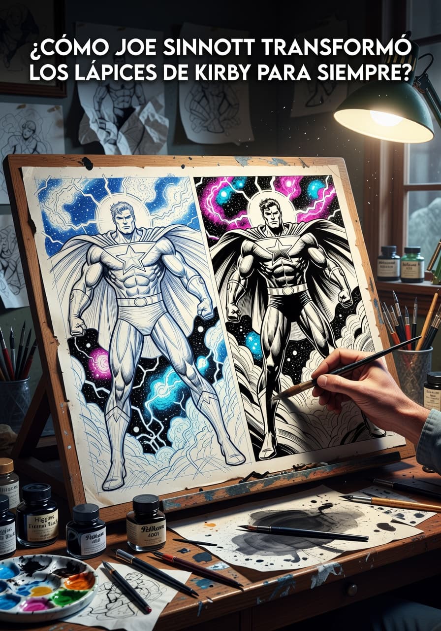 Secretos de Entintado: El Legado de Sinnott y Jack Kirby