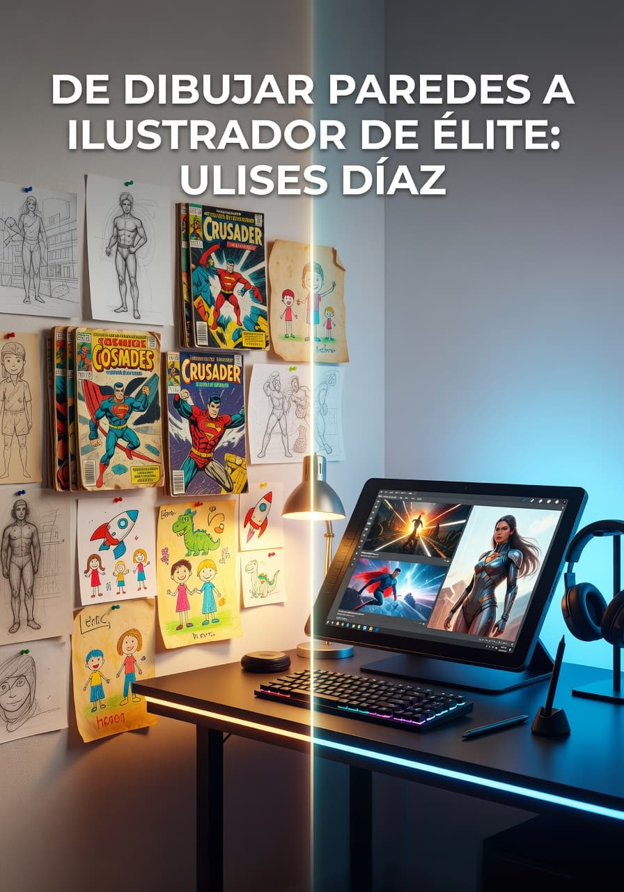 Ruta al éxito: De fan de los cómics a dibujante profesional