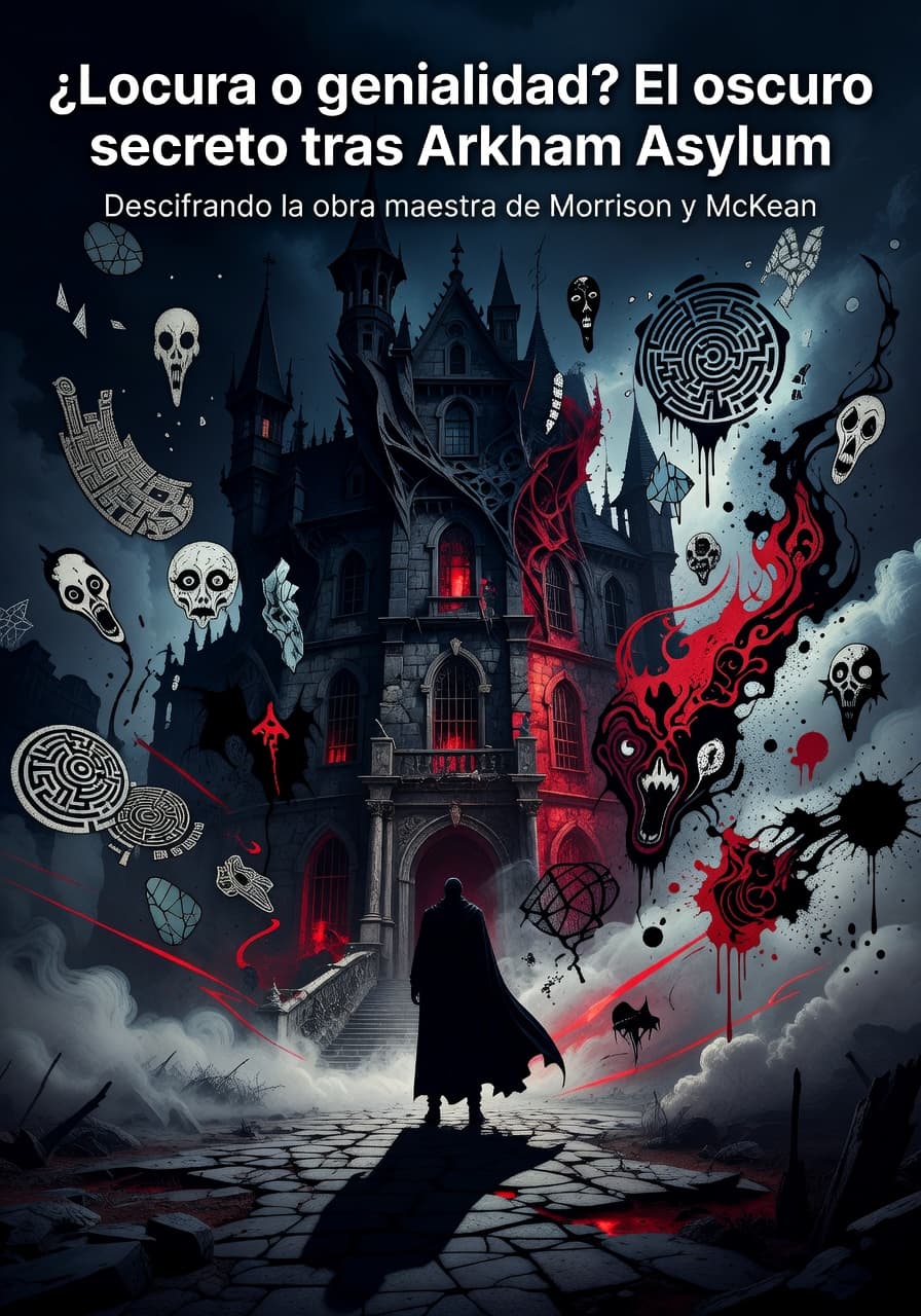 Arkham Asylum: Domina la Narrativa Visual y Psicológica