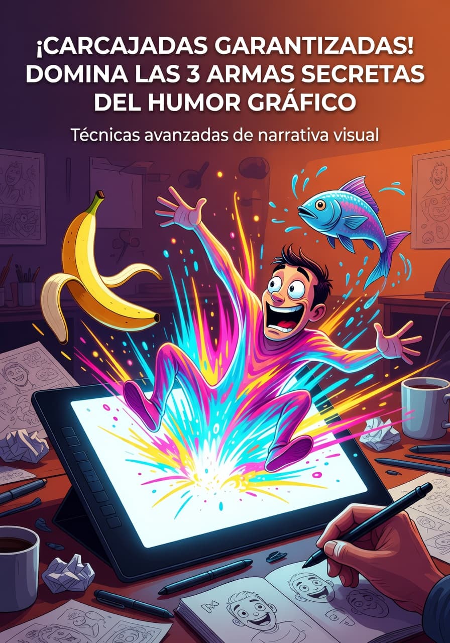 Humor Gráfico: Técnicas Avanzadas para Dibujantes