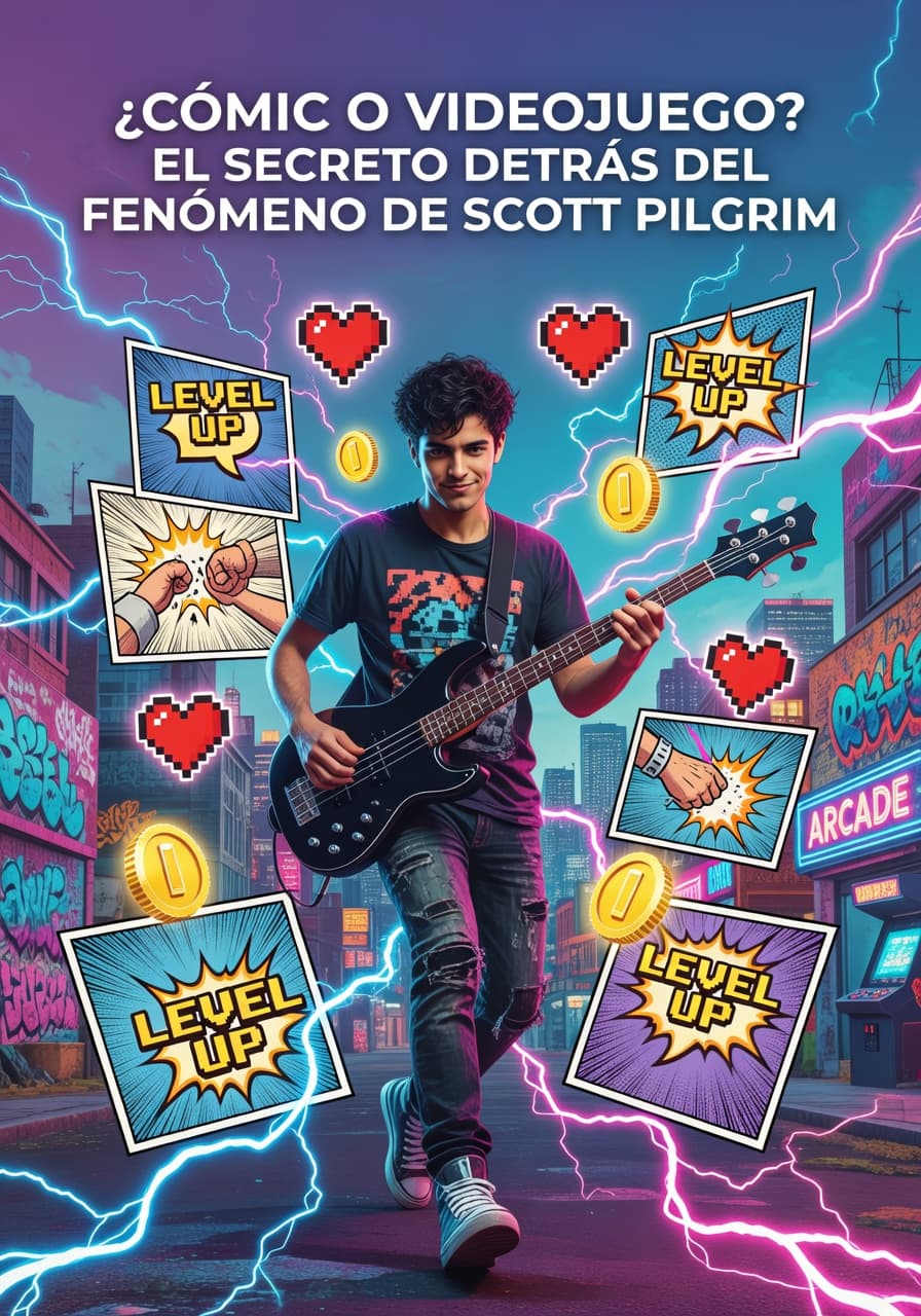 La Magia de Scott Pilgrim: Fusiona Cómic y Videojuegos