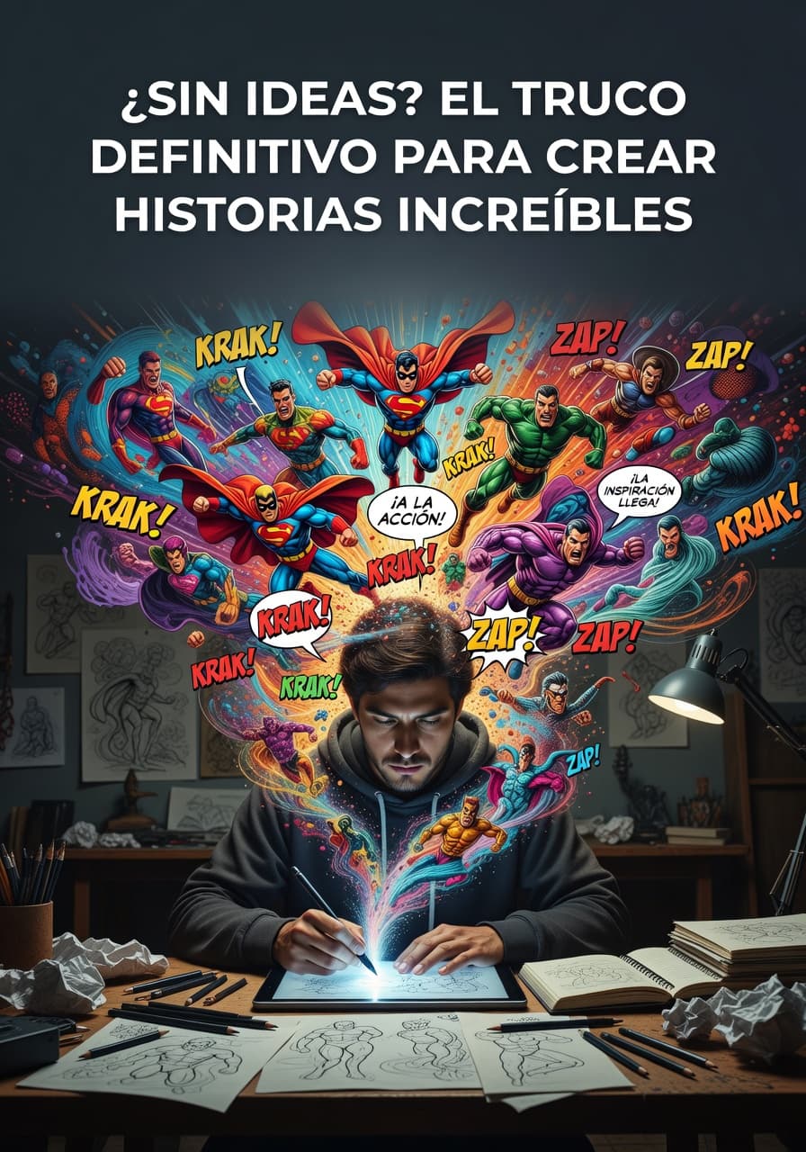 Domina tu Creatividad: Ideas para Cómics sin Bloqueos