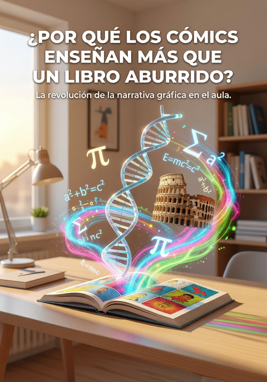 El Poder del Cómic: Transforma tu Forma de Aprender y Crear