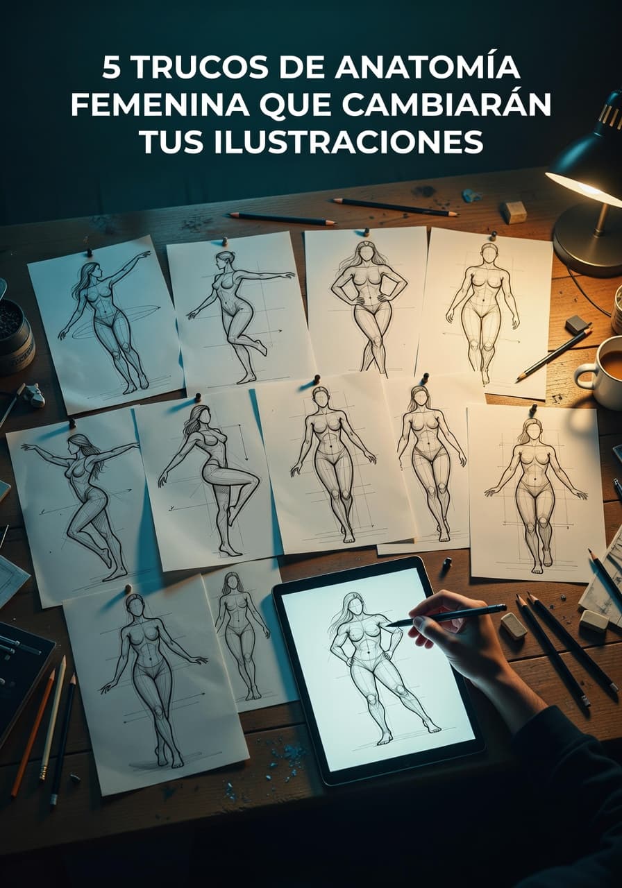 5 Secretos para Dibujar la Figura Femenina con Realismo