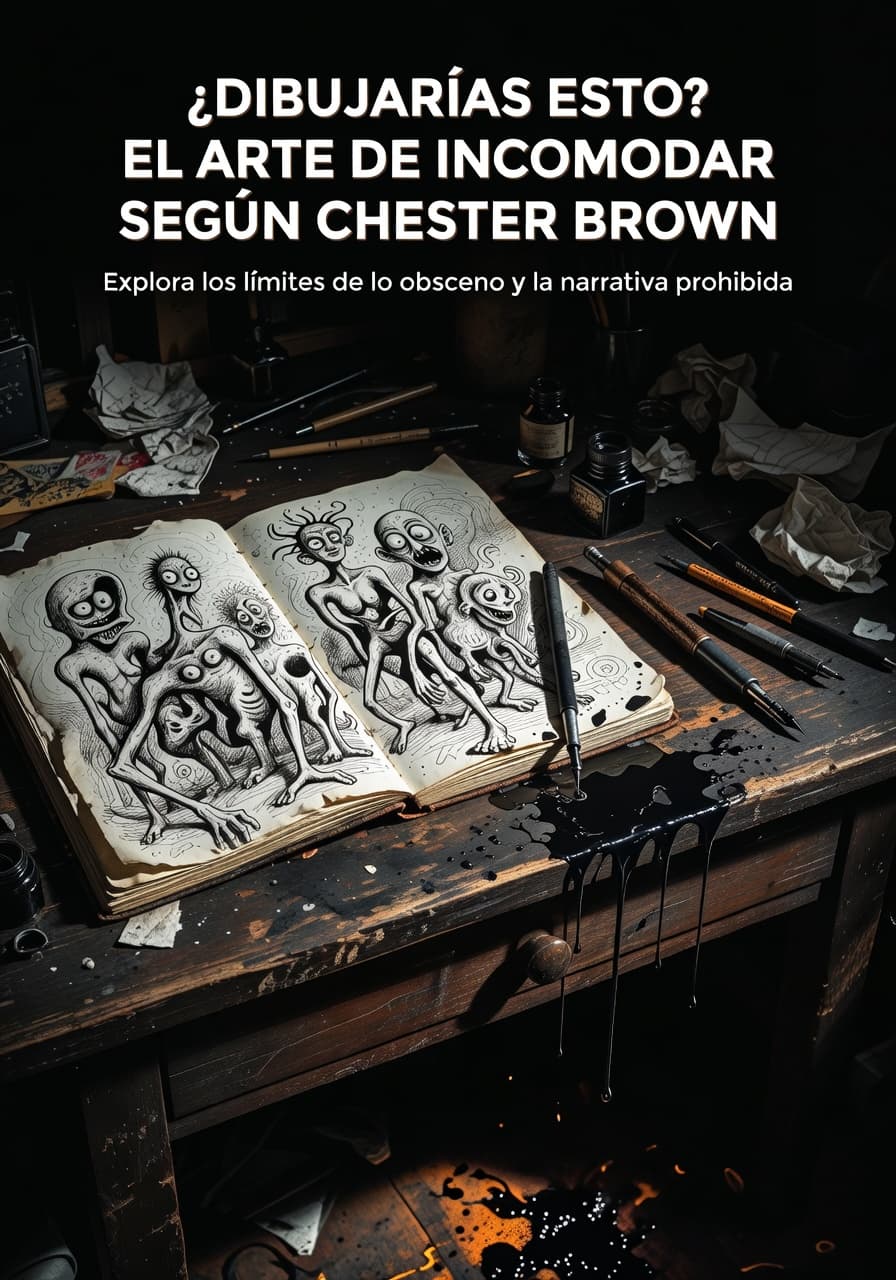 Arte transgresor: Domina lo incómodo con Chester Brown