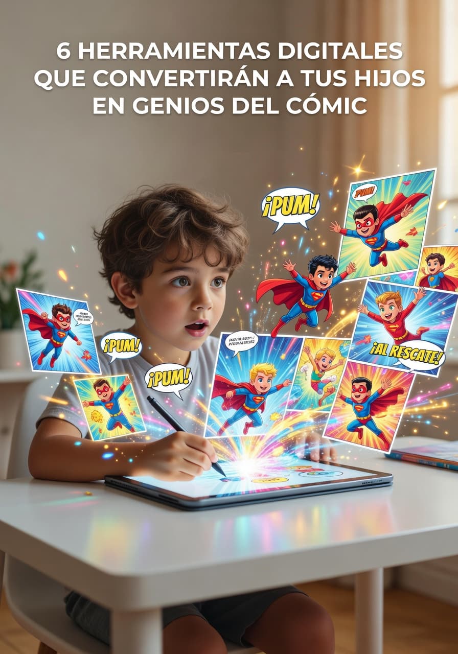 Cómics Digitales: Transforma la Imaginación de tus Hijos