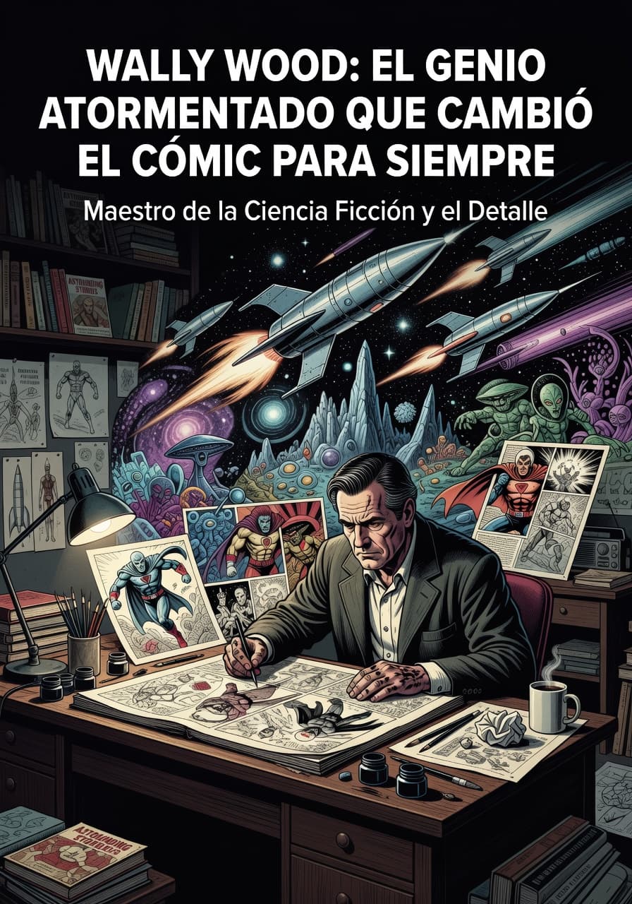 Wally Wood: Secretos del Maestro del Detalle y la Tinta