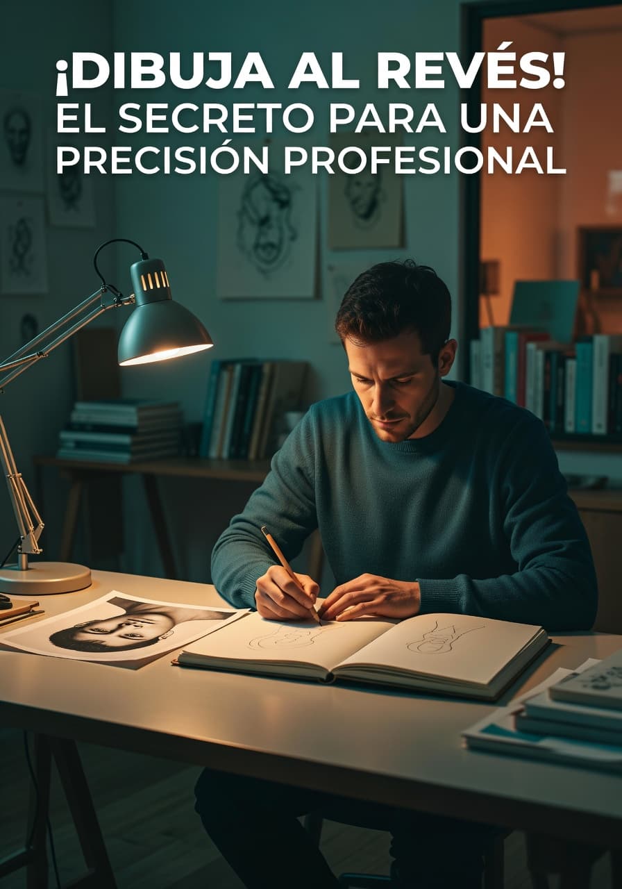 Dibuja sin errores: El poder de la observación invertida