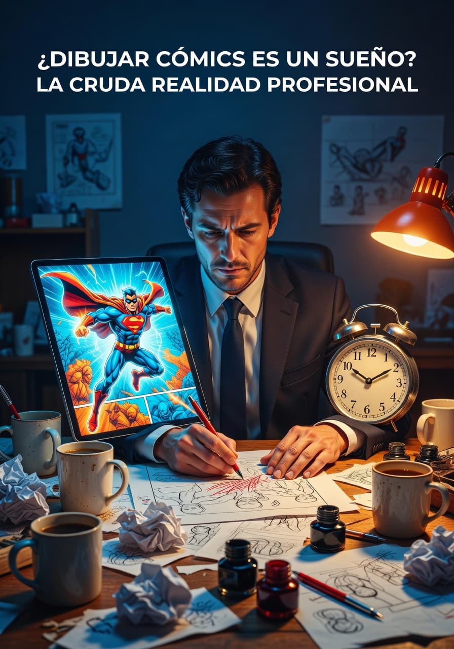 Cómic Profesional: Guía Realista para Vivir de tu Arte