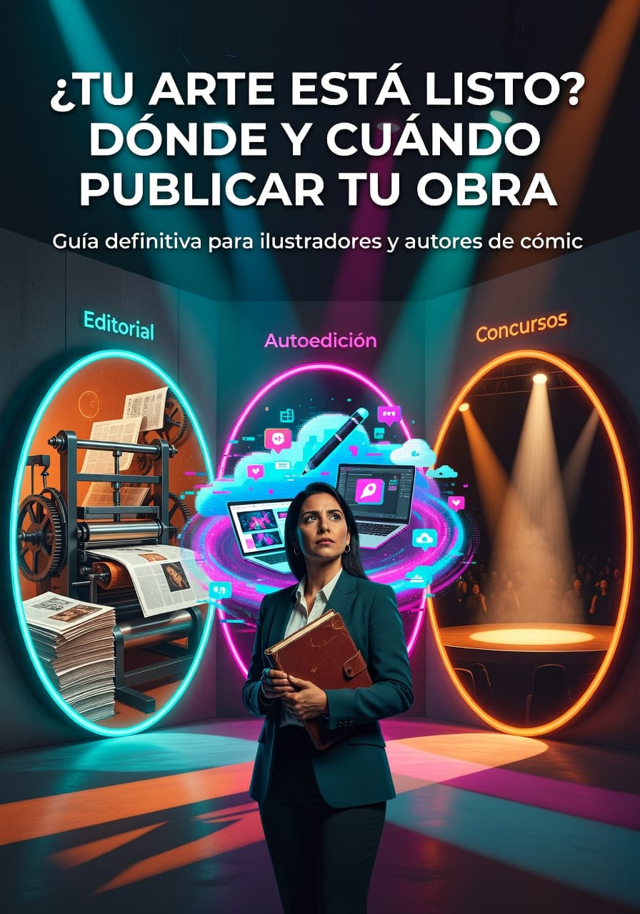 De tu estudio al mundo: Guía para publicar tu arte