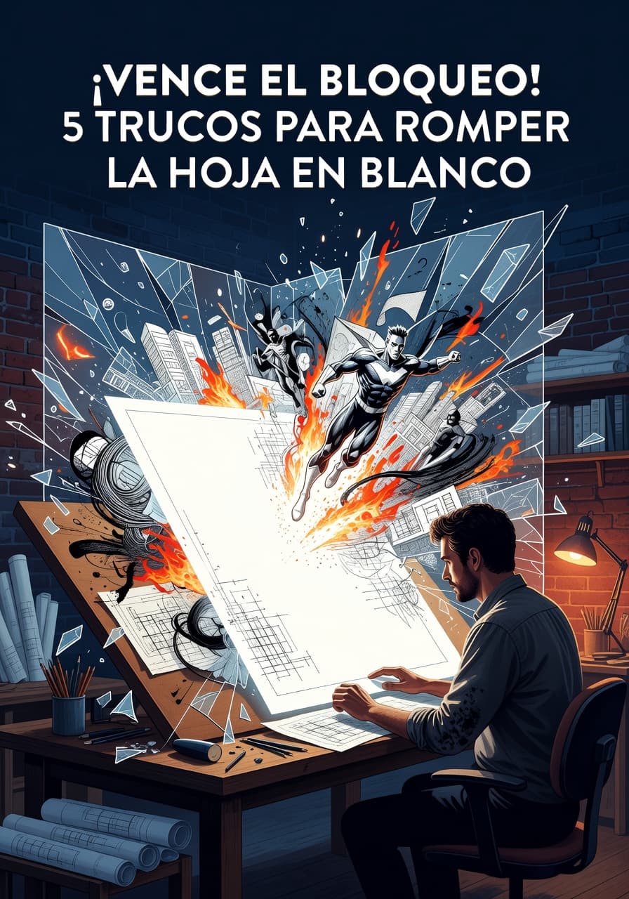 Domina tu Creatividad: Rompe el Miedo a la Hoja en Blanco