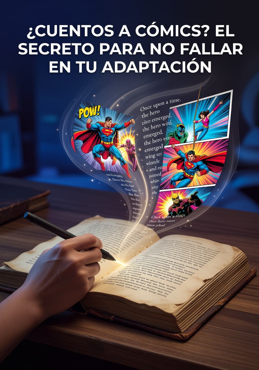 Del Cuento al Cómic: El Arte de la Adaptación Visual