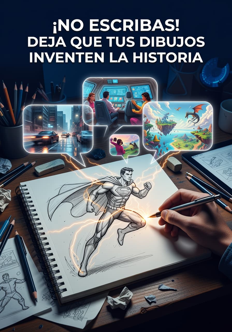 Crea Historias Increíbles: El Dibujo como Motor de Guión