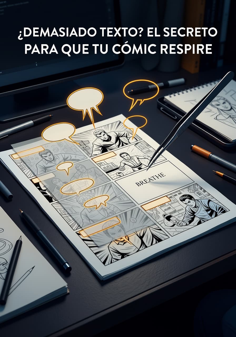 Economía Verbal: El Arte de Escribir Cómics Maestros