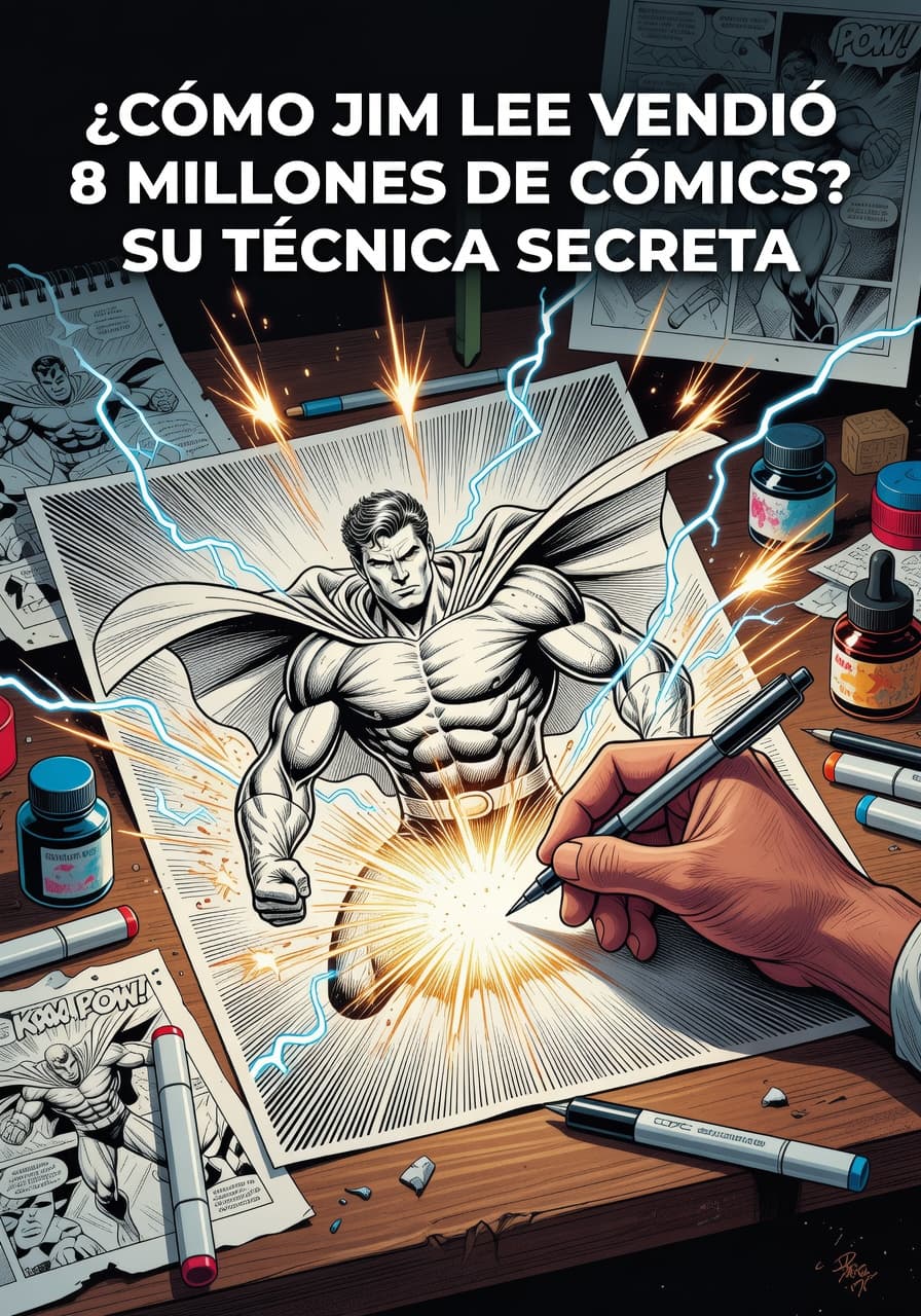 Jim Lee: Secretos del Maestro del Cómic Dinámico