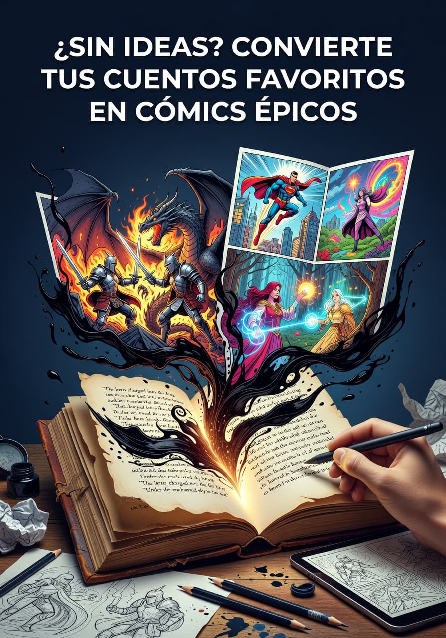 Del Relato a la Viñeta: El Arte de Adaptar Cuentos