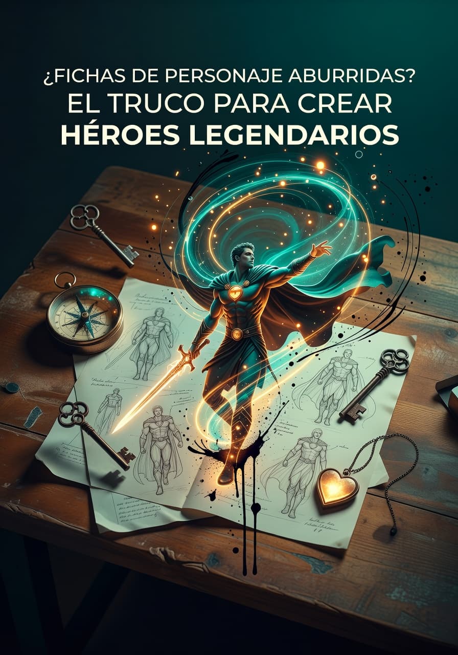 Personajes vivos: Crea fichas sin morir de aburrimiento