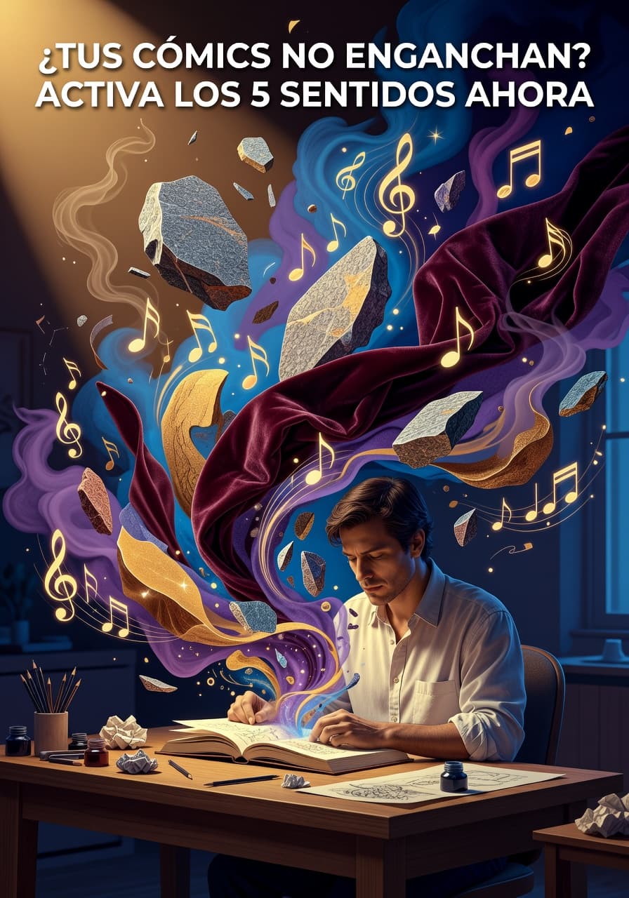 Cómic Sensorial: Dibuja historias que se pueden sentir