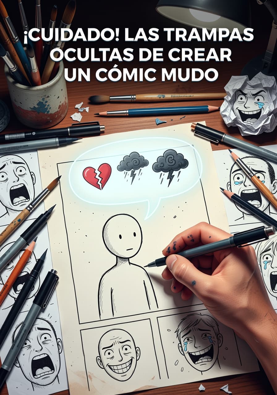 Cómic Mudo: Domina el Arte de Narrar sin Palabras