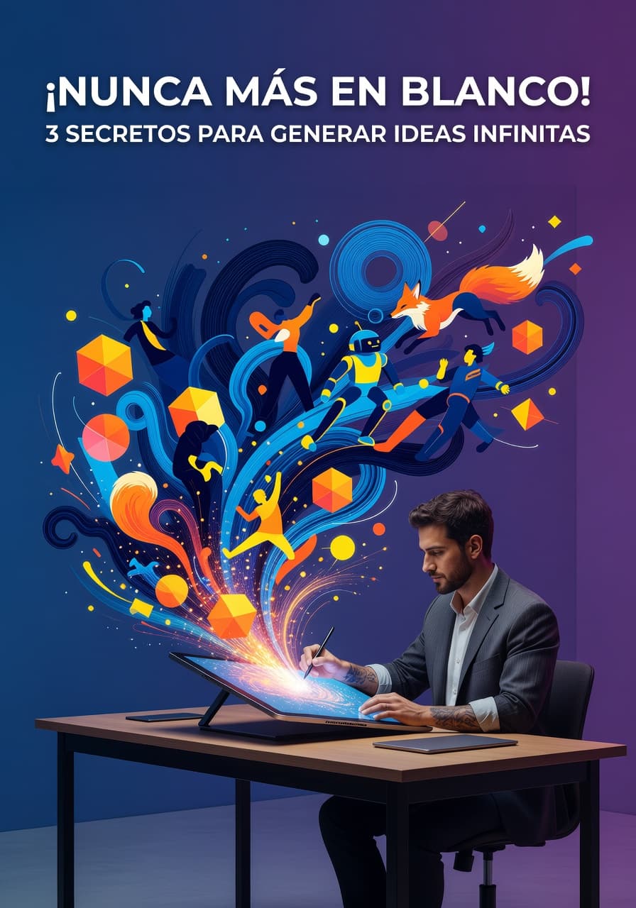 Adiós al bloqueo: 3 técnicas para no dejar de dibujar