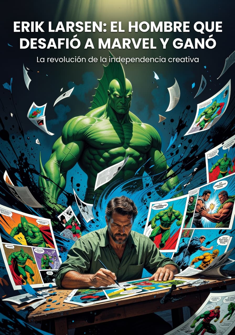 Erik Larsen: El Dragón Salvaje de los Cómics