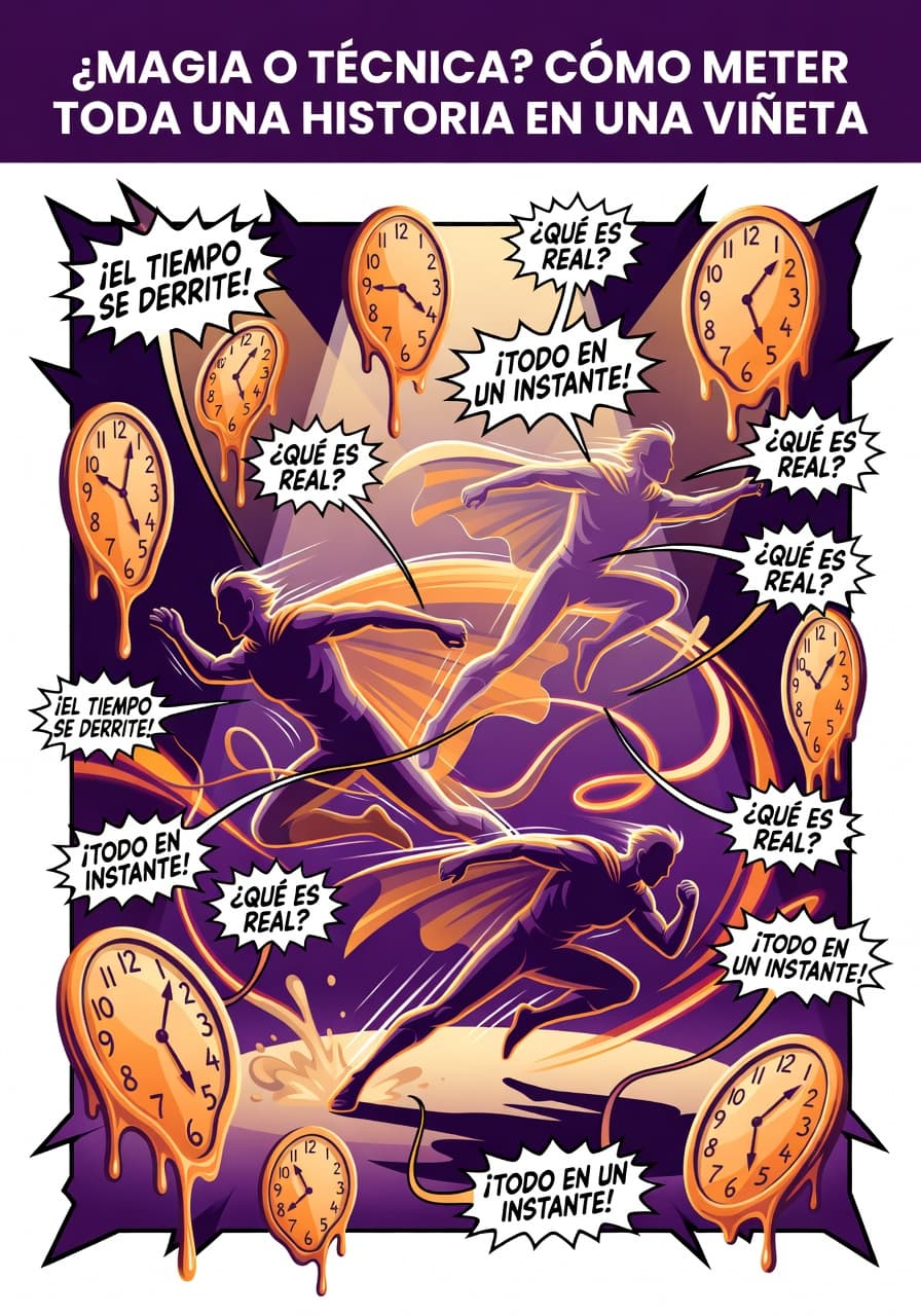 ¿Cuánto cabe en una viñeta? Secretos de Narrativa Visual