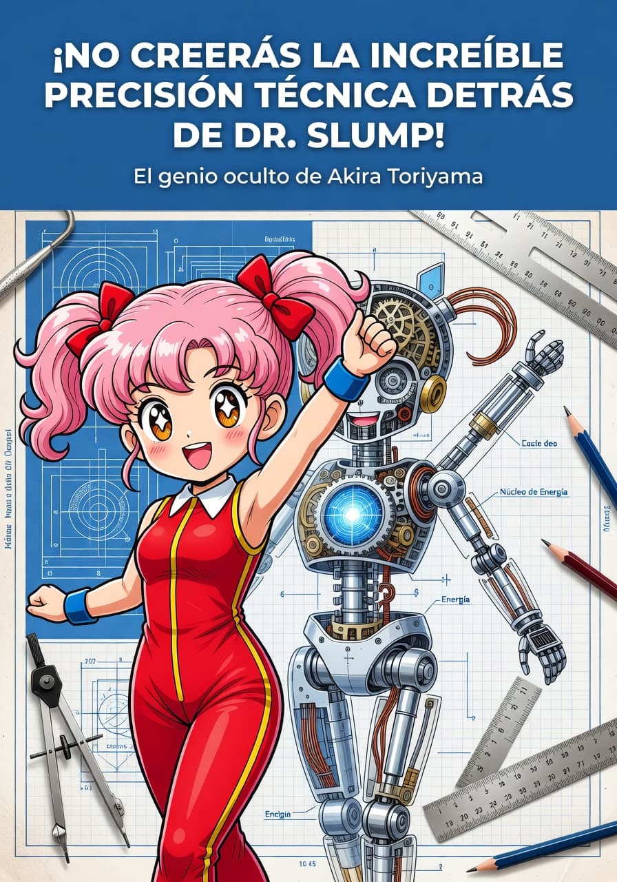 Dr. Slump: El Secreto de la Precisión Técnica de Toriyama