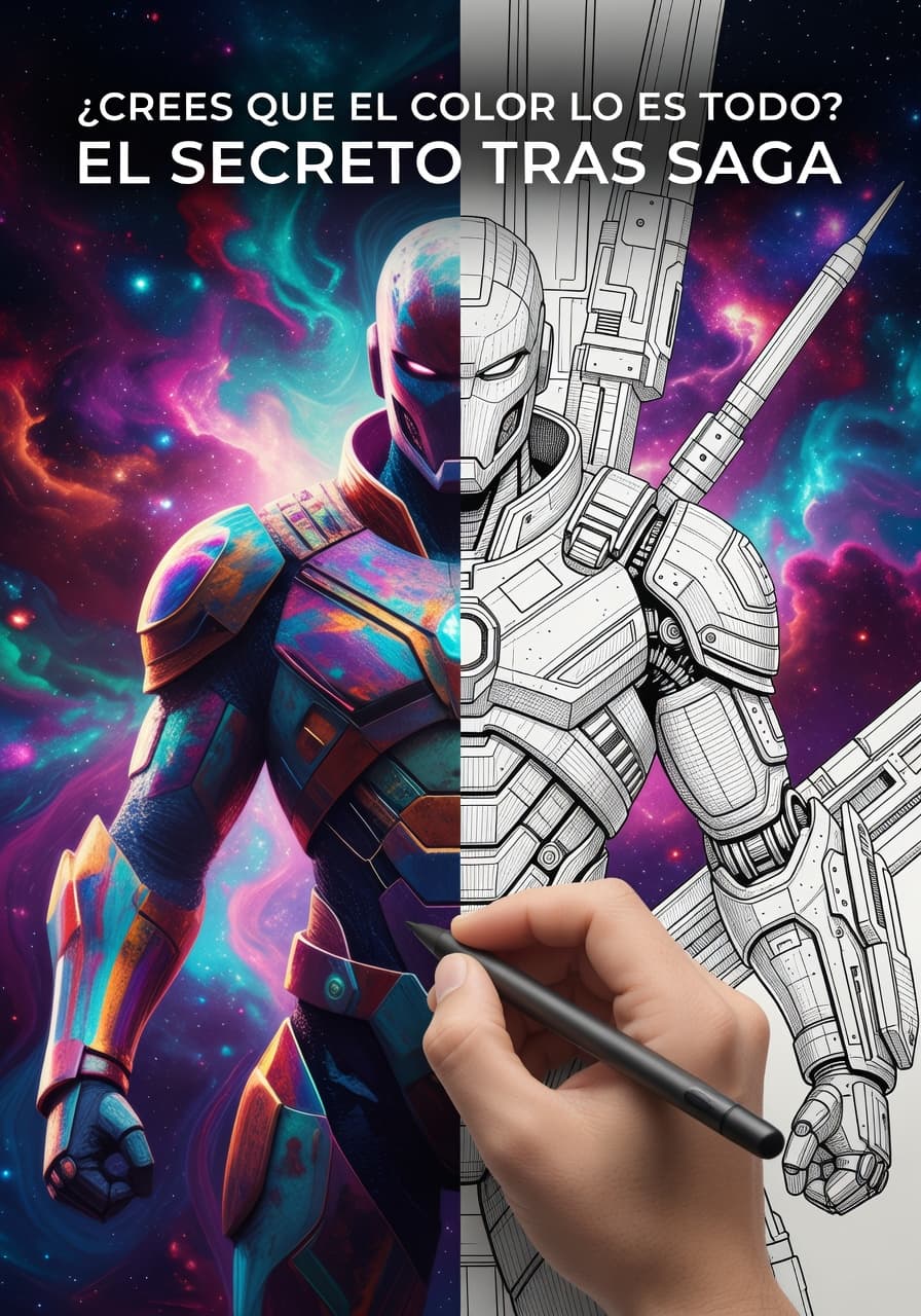 Entintado Maestro: El Secreto tras el Color en el Cómic