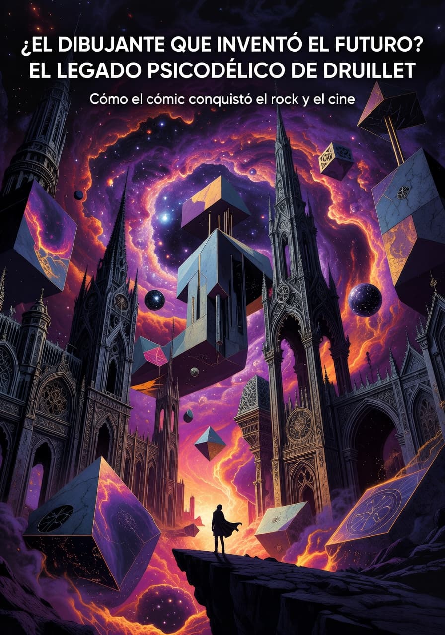 Philippe Druillet: El Arte de Crear Mundos Alucinantes