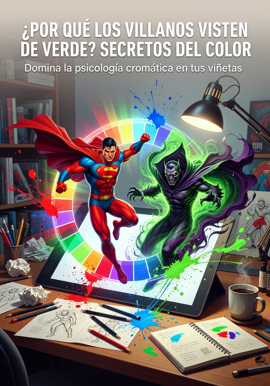 Paletas de Color para Cómics: Guía de Narrativa Visual