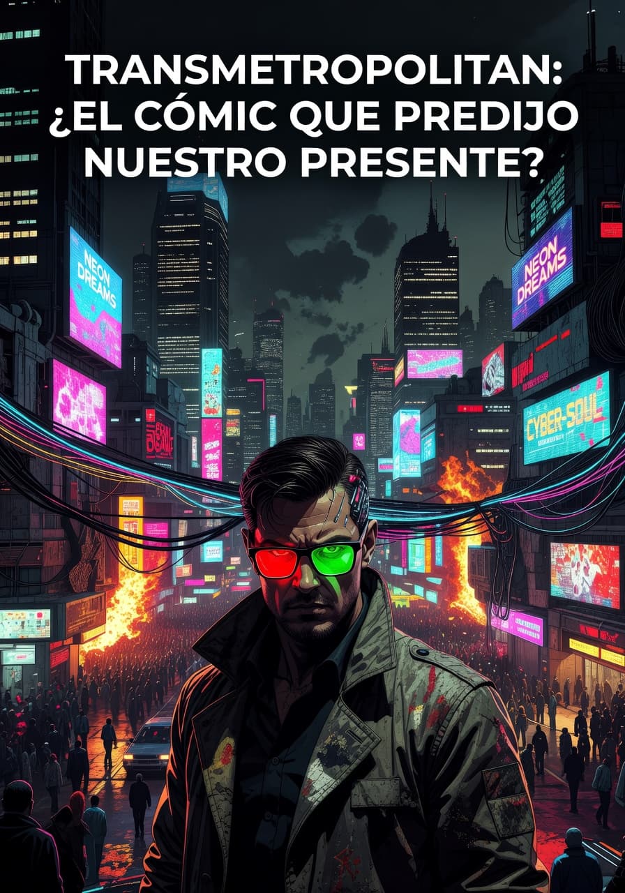 Transmetropolitan: Arte y Narrativa del Caos Urbano