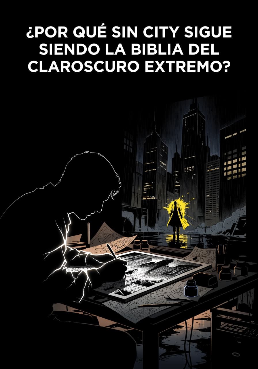 Sin City: Domina el Contraste y la Narrativa Visual