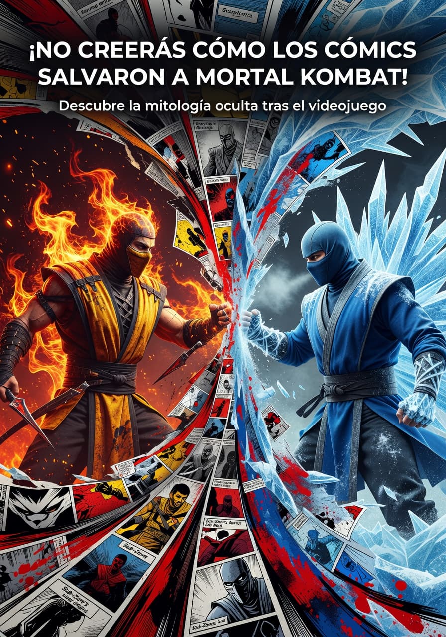 Mortal Kombat: Secretos de Narrativa y Arte en el Cómic