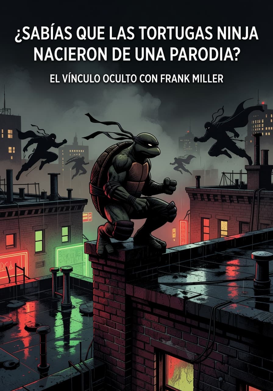 Secretos del Arte Noir: De Frank Miller a las Tortugas Ninja