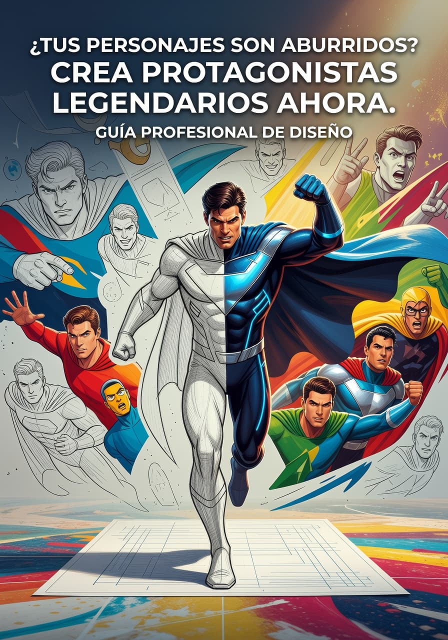Diseña personajes memorables: Guía para protagonistas