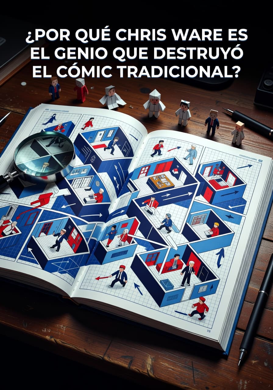 Chris Ware: Rompe las Reglas de la Narrativa Gráfica