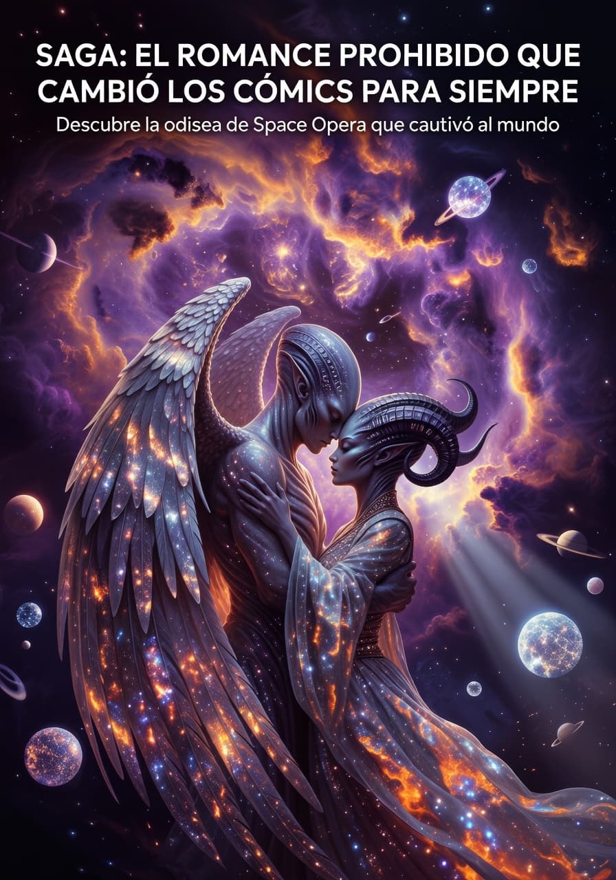 Saga: Lecciones de Arte y Narrativa de una Odisea Cósmica