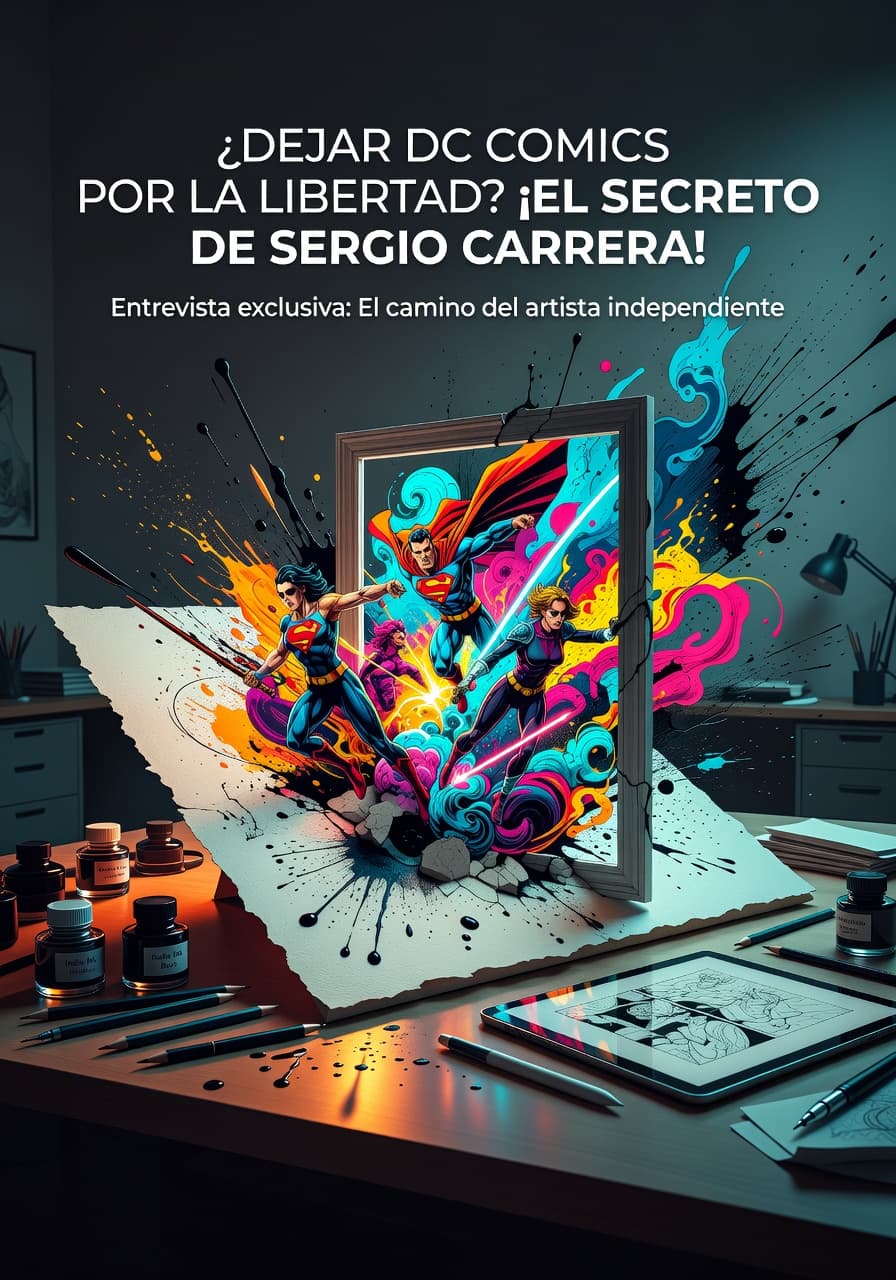 Sergio Carrera: Del Cómic Industrial a la Libertad Creativa