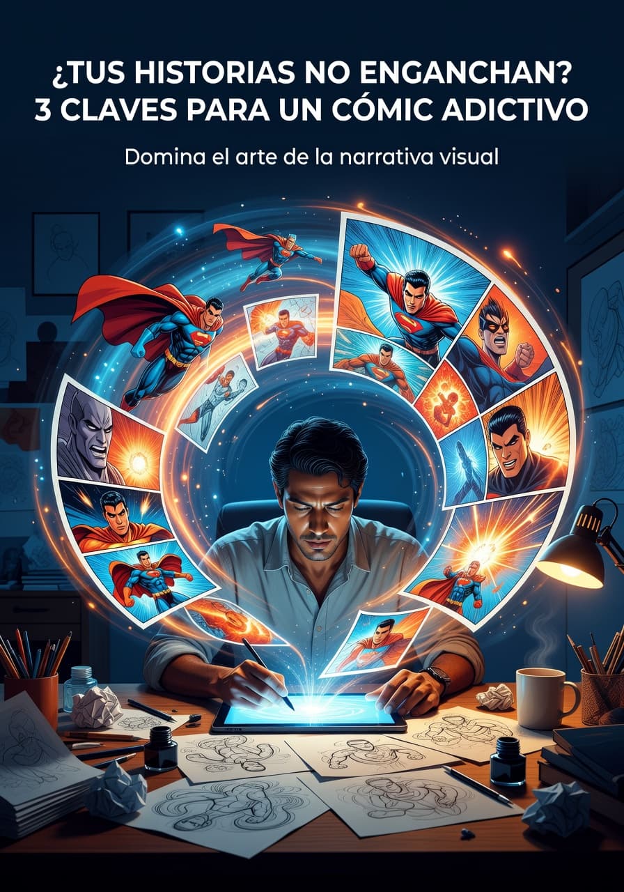 Cómics que atrapan: Domina la narrativa y vence la duda