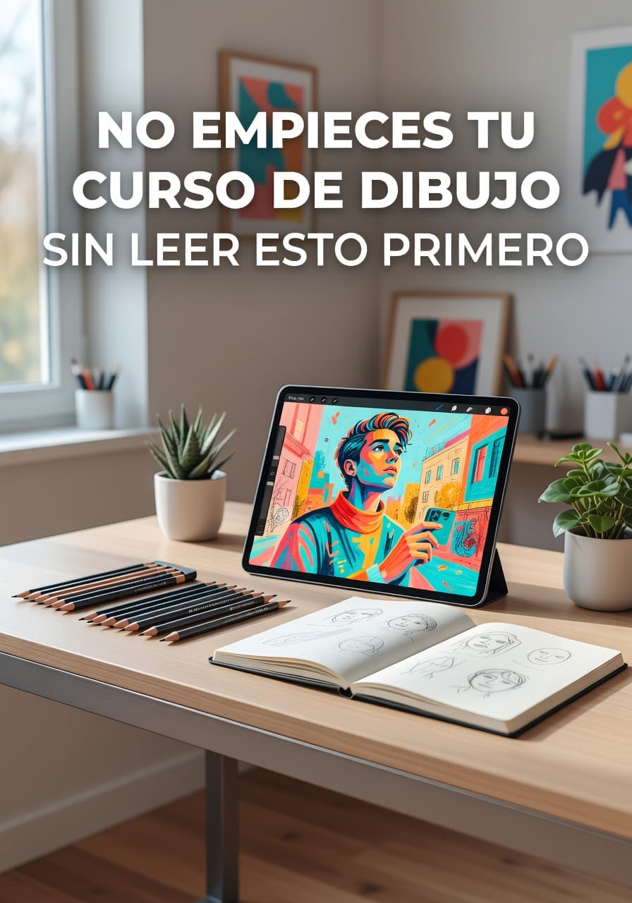 Antes de Dibujar: 4 Claves para Triunfar en tu Curso Online