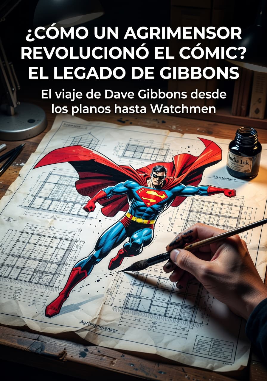 Dave Gibbons: Domina la Narrativa Visual de Watchmen