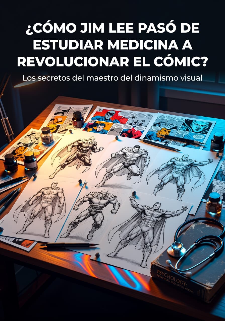 Jim Lee: Secretos del Maestro del Dinamismo Visual