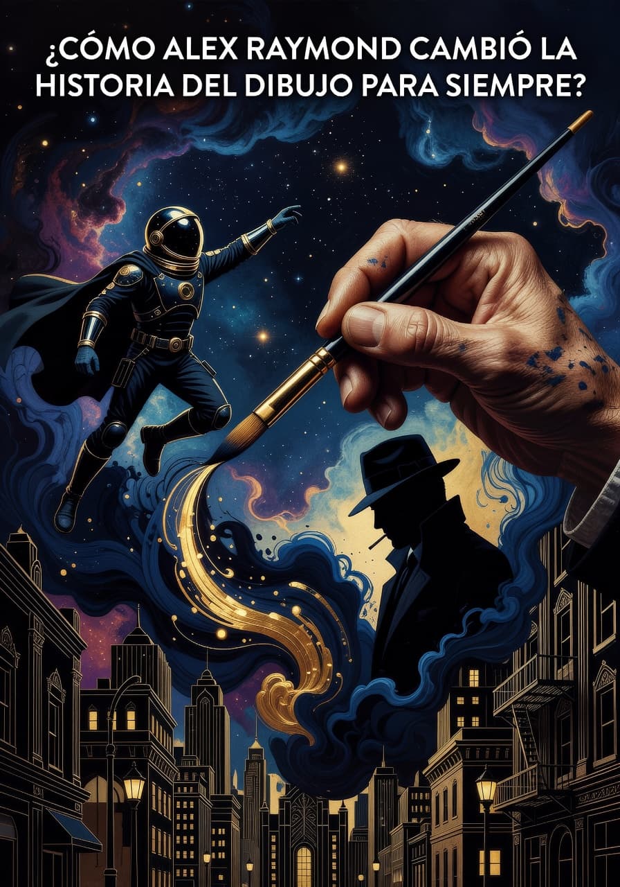 Alex Raymond: Secretos del Maestro que Revolucionó el Arte