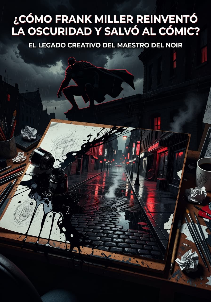 Frank Miller: Domina el Arte de la Narrativa Oscura