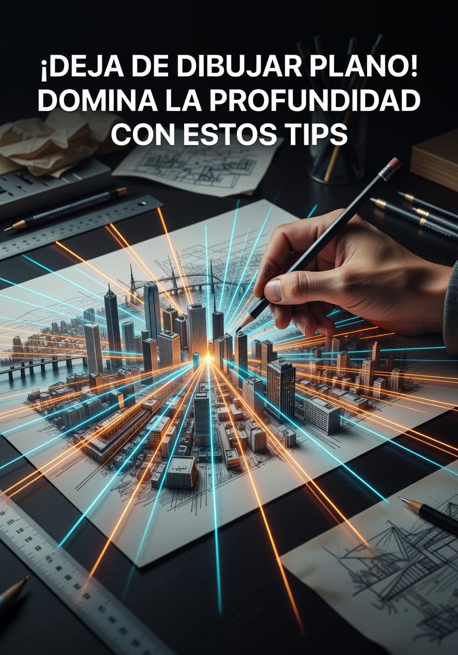 Domina la Profundidad: El Secreto de los 3 Puntos de Fuga