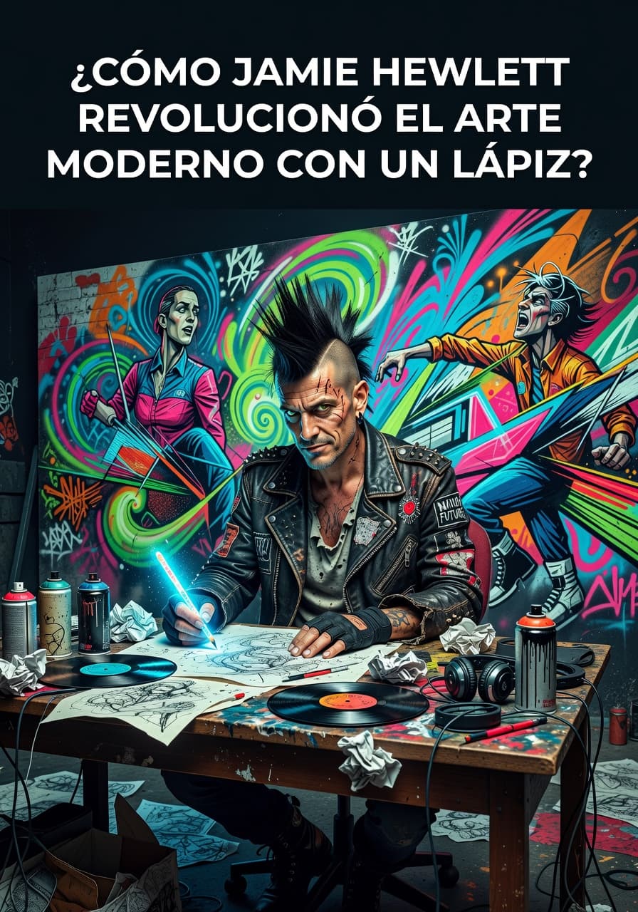 Jamie Hewlett: Secretos del Rockstar que Redefinió el Dibujo