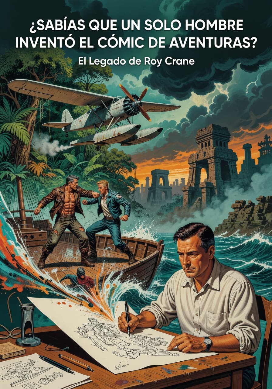 Roy Crane: El Maestro que Inventó el Cómic de Aventuras