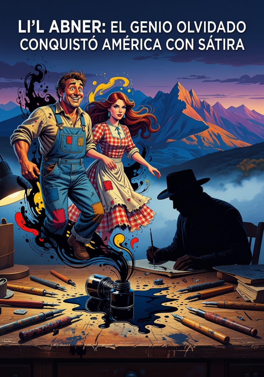 Li'l Abner: Domina la Sátira y el Diseño de Personajes