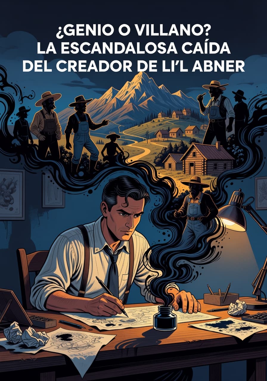 Al Capp: Secretos de Sátira y Diseño de Personajes